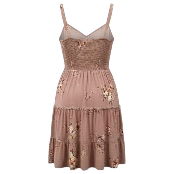 Lucky Brand Floral Dress in Pink -Size Large EUC $98 Retail - Picture 4 of 7